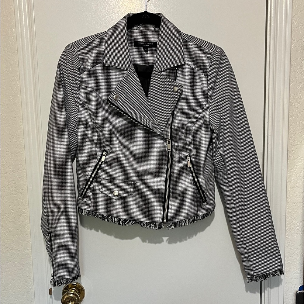 Romeo  & Juliet Couture Moto Jacket M